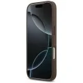Калъф за iPhone 17 Pro Max - Hardcase 4G Double Card Triangle (GUHCP18XP4TPW) - Guess - Кафяв