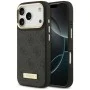 Калъф за iPhone 17 Pro Max - Hardcase 4G Logo Plate MagSafe (GUHMP18XU4GPRK) - Guess - Черен