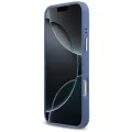 Калъф за iPhone 17 Pro Max - Hardcase 4G Strass Logo MagSafe (GUHMP18XP4GRMDEB) - Guess - Син
