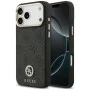 Калъф за iPhone 17 Pro Max - Hardcase 4G Strass Logo MagSafe (GUHMP18XP4GRMDEK) - Guess - Черен