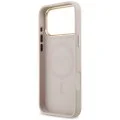 Калъф за iPhone 17 Pro Max - Hardcase 4G Strass Logo MagSafe (GUHMP18XP4GRMDEP) - Guess - Розов