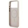 Калъф за iPhone 17 Pro Max - Hardcase Triangle Logo MagSafe (GUHMP18XPSDTSCMP) - Guess - Розов