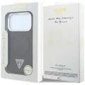 Калъф за iPhone 17 Pro Max - Hardcase Triangle Logo MagSafe (GUHMP18XPSDTSCMU) - Guess - Бордо