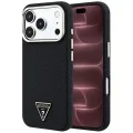Калъф за iPhone 17 Pro Max - Kevlar Triangle Logo MagSafe (GUHMP18X6PWKSGTK) - Guess - Черен