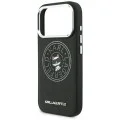 Калъф за iPhone 17 Pro Max - Leather Point and C Sketch MagSafe (KLHMP18X6PCCPRK) - Karl Lagerfeld - Черен