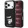 Калъф за телефон за iPhone 18 Pro Max / iPhone 17 Pro Max Leather Smooth Choupette Sketch MagSafe (KLHMP18X6PWCIKDK) - Karl Lagerfeld - Черен