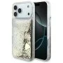 Калъф за телефон за iPhone 18 Pro Max / iPhone 17 Pro Max Liquid Glitter Charms (GUHCP18XGLHFLGO) - Guess - Златист