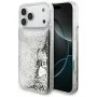 Калъф за телефон за iPhone 18 Pro Max / iPhone 17 Pro Max Liquid Glitter Charms (GUHCP18XGLHFLSI) - Guess - Сребрист