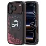Калъф за телефон за iPhone 18 Pro Max / iPhone 17 Pro Max Liquid Glitter KC Heads MagSafe (KLHMP18XLGKCSGR) - Karl Lagerfeld - Бордо
