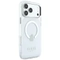 Калъф за iPhone 17 Pro Max - Metal Outline MagSafe (GUHMP18XHTRMS) - Guess - Сребрист