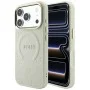 Калъф за телефон за iPhone 18 Pro Max / iPhone 17 Pro Max Peony Hot Stamp MagSafe (GUHMP18XPSAMSECE) - Guess - Бежов