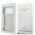 Калъф за iPhone 17 Pro Max - Peony Hot Stamp MagSafe (GUHMP18XPSAMSECE) - Guess - Бежов