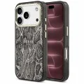 Калъф за iPhone 17 Pro Max - Python Pattern MagSafe (GUHMP18XHIMPYGK) - Guess - Черен