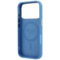 Калъф за iPhone 17 Pro Max - Ring Stand 360 4G Leather Classic Logo MagSafe (GUHMP18X6PS4RSCLB) - Guess - Син