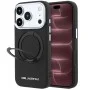 Калъф за телефон за iPhone 18 Pro Max / iPhone 17 Pro Max Ring Stand 360 Saffiano MagSafe (KLHMP18X6PSARSKMK) - Karl Lagerfeld - Черен