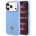 Калъф за iPhone 17 Pro Max - Saffiano Small 4G Classic MagSafe (GUHMP18X6PSA4DMB) - Guess - Светло син