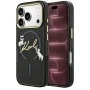 Калъф за iPhone 17 Pro Max - IML Choupette and Karl Script Logo MagSafe (KLHMP18X5HKSCAK) - Karl Lagerfeld - Черен