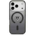 Калъф за iPhone 17 Pro Max - IML Gradient Triangle MagSafe (GUHMP18XHGTMLCGK) - Guess - Черен