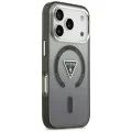 Калъф за iPhone 17 Pro Max - IML Gradient Triangle MagSafe (GUHMP18XHGTMLCGK) - Guess - Черен