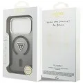 Калъф за iPhone 17 Pro Max - IML Gradient Triangle MagSafe (GUHMP18XHGTMLCGK) - Guess - Черен