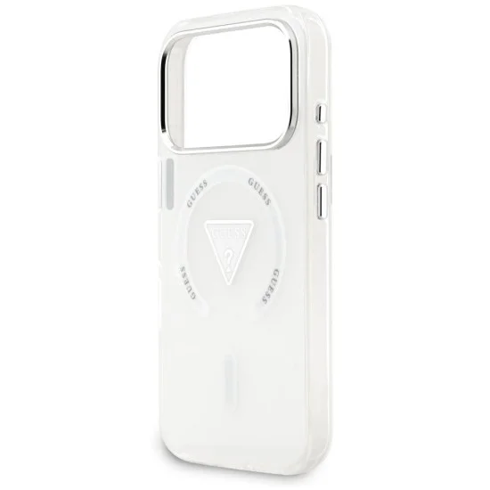 Калъф за iPhone 17 Pro Max - IML Gradient Triangle MagSafe (GUHMP18XHGTMLCGT) - Guess - Прозрачен