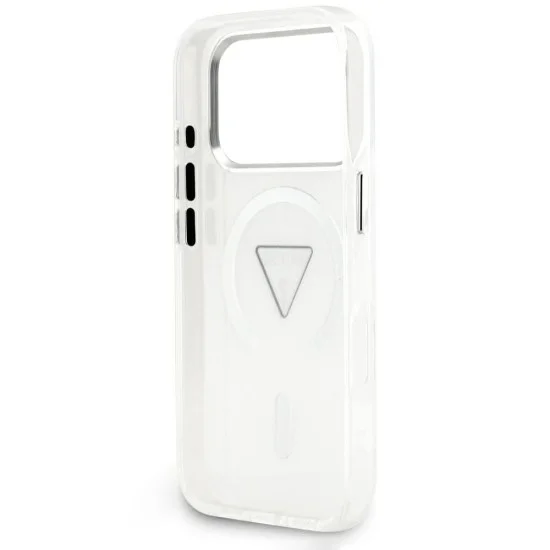 Калъф за iPhone 17 Pro Max - IML Gradient Triangle MagSafe (GUHMP18XHGTMLCGT) - Guess - Прозрачен