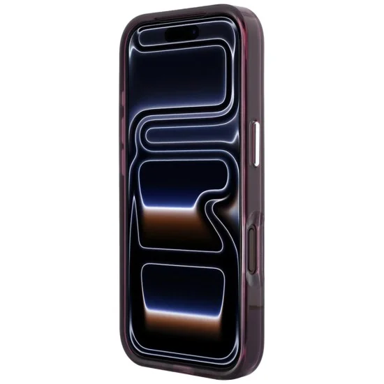 Калъф за iPhone 17 Pro Max - IML KC Bodies Sketch Print MagSafe (KLHMP18X6HKCIDR) - Karl Lagerfeld - Бордо