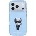 Калъф за iPhone 17 Pro Max - IML Ikonik Sketch Print MagSafe (KLHMP18X6HKIKDB) - Karl Lagerfeld - Светло син