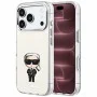 Калъф за телефон за iPhone 18 Pro Max / iPhone 17 Pro Max IML Ikonik Sketch Print MagSafe (KLHMP18X6HKIKDE) - Karl Lagerfeld - Бежов
