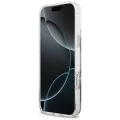 Калъф за iPhone 17 Pro - Resin Flowers and Glitter MagSafe (GUHMP18LRBFGFGMU) - Guess - Лилав
