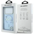 Калъф за iPhone 17 Pro - IML Karl Script Logo MagSafe (KLHMP18L5HKSCAL) - Karl Lagerfeld - Светло син