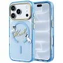 Калъф за iPhone 17 Pro - IML Karl Script Logo MagSafe (KLHMP18L5HKSCAL) - Karl Lagerfeld - Светло син