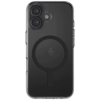 Калъф за iPhone 17 - UNIQ Clario MagClick™ Eco-Friendly Case - Сив (Smoke)