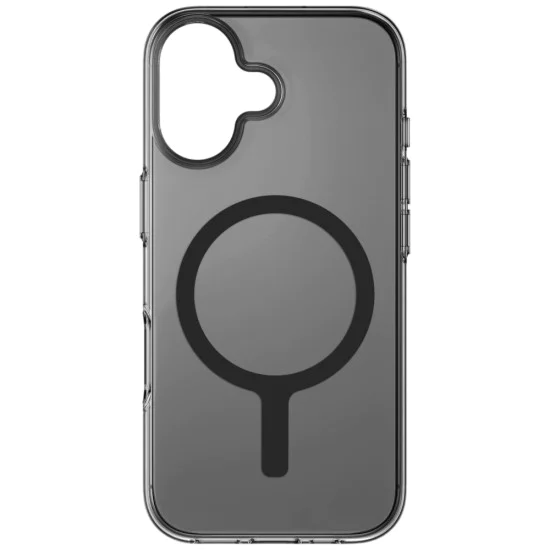 Калъф за iPhone 17 - UNIQ Clario MagClick™ Eco-Friendly Case - Сив (Smoke)