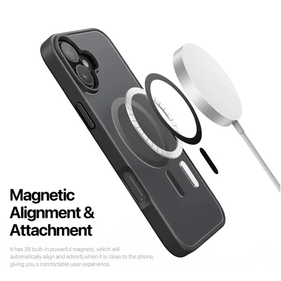 Калъф за iPhone 17 - Yind MagSafe Series - Dux Ducis - Черен