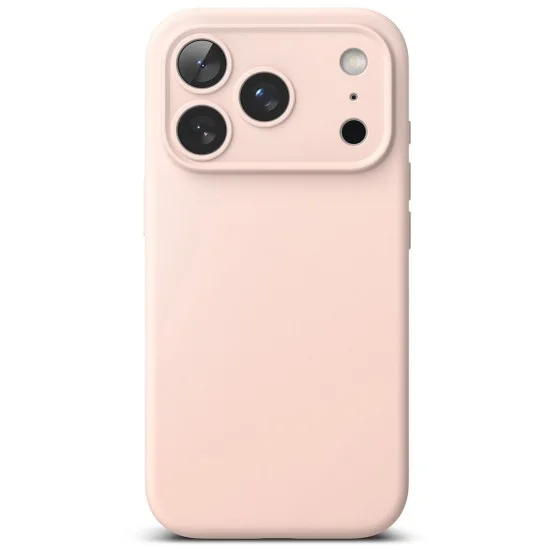 Калъф за iPhone 18 Pro Max - Silicone MagSafe - Ringke - Розов пясък