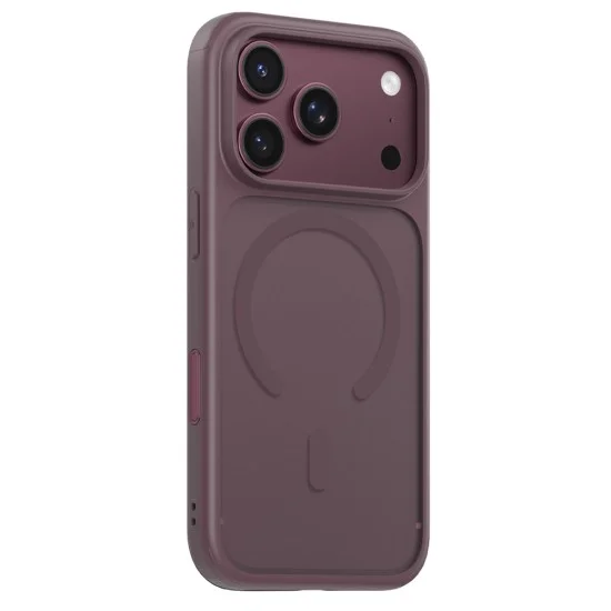 Калъф за iPhone 18 Pro Max / iPhone 17 Pro Max - APE Anti-Drop MagSafe Series - Blueo - Черешов