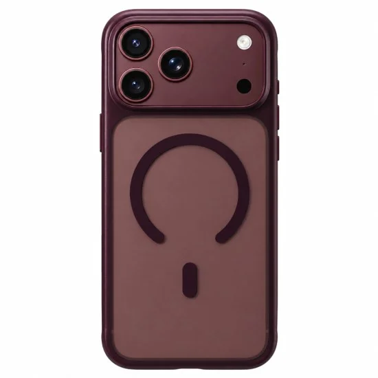 Калъф за iPhone 18 Pro Max / iPhone 17 Pro Max - APE Anti-Drop MagSafe Series - Blueo - Черешов