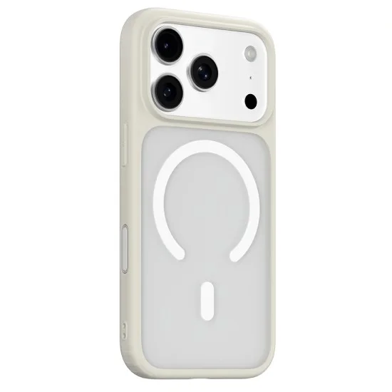 Калъф за iPhone 18 Pro Max / iPhone 17 Pro Max - APE Anti-Drop MagSafe Series - Blueo - Сив