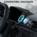 Калъф за iPhone 18 Pro Max / iPhone 17 Pro Max - Aramid Fiber MagSafe - Techsuit - Черен
