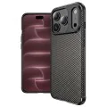Калъф за iPhone 18 Pro Max / iPhone 17 Pro Max - CarbonFiber - Techsuit - Черен