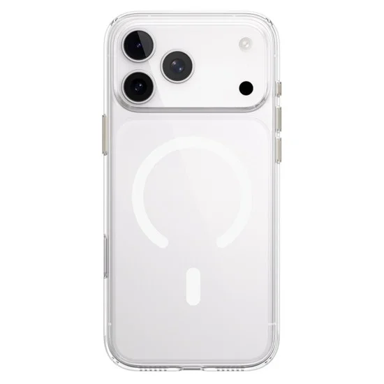 Калъф за iPhone 18 Pro Max / iPhone 17 Pro Max - Crystal+ Anti-Drop MagSafe - Blueo - Прозрачен
