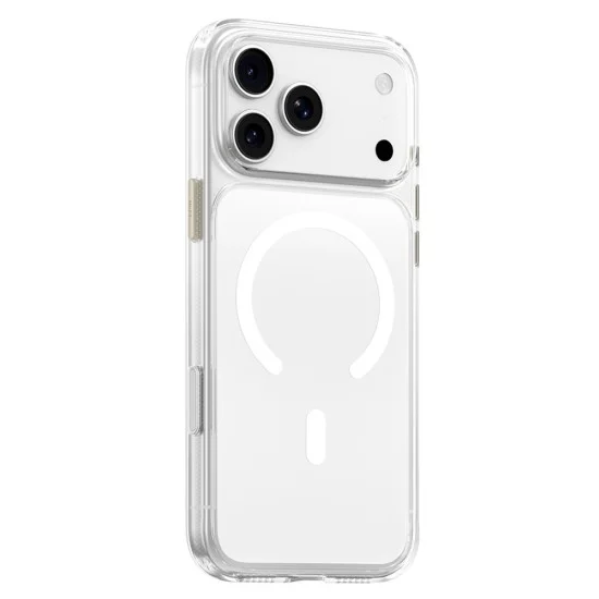 Калъф за iPhone 18 Pro Max / iPhone 17 Pro Max - Crystal+ Anti-Drop MagSafe - Blueo - Прозрачен