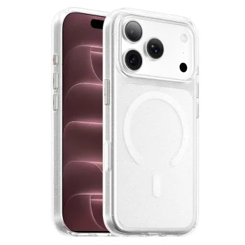 Калъф за iPhone 18 Pro Max / iPhone 17 Pro Max - Crystal Pro Anti-Drop MagSafe - Blueo - Блестящо прозрачен