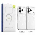 Калъф за iPhone 18 Pro Max / iPhone 17 Pro Max - Crystal Pro Anti-Drop MagSafe - Blueo - Прозрачен