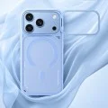 Калъф за iPhone 18 Pro Max / iPhone 17 Pro Max - Frosted Heat Dissipation Stand MagSafe - Blueo - Черен
