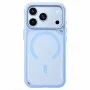 Калъф за iPhone 18 Pro Max / iPhone 17 Pro Max - Frosted Heat Dissipation Stand MagSafe - Blueo - Син