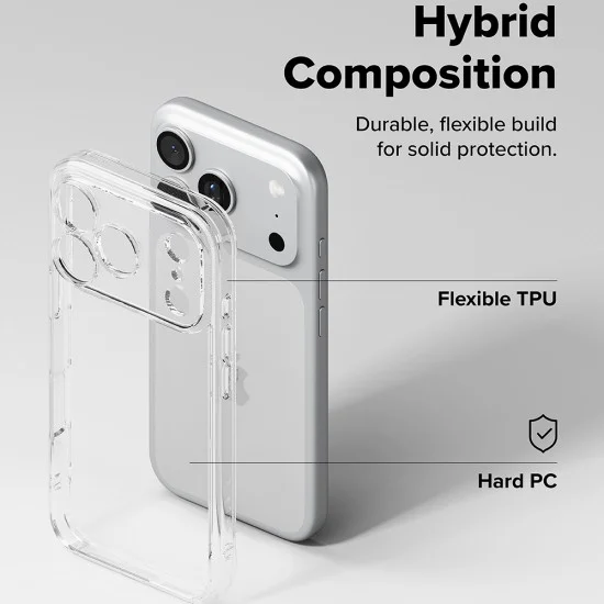 Калъф за iPhone 18 Pro Max / iPhone 17 Pro Max - Fusion - Ringke - Прозрачен