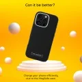 Калъф за iPhone 18 Pro Max / iPhone 17 Pro Max - Grained Leather Choupette Head MagSafe (KLHMP18X6PSKHLK) - Karl Lagerfeld - Черен
