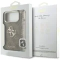 Калъф за iPhone 18 Pro Max / iPhone 17 Pro Max - Hardcase 4G Classic Logo with Strap (GUHCP18XP4GMGSCW) - Guess - Кафяв